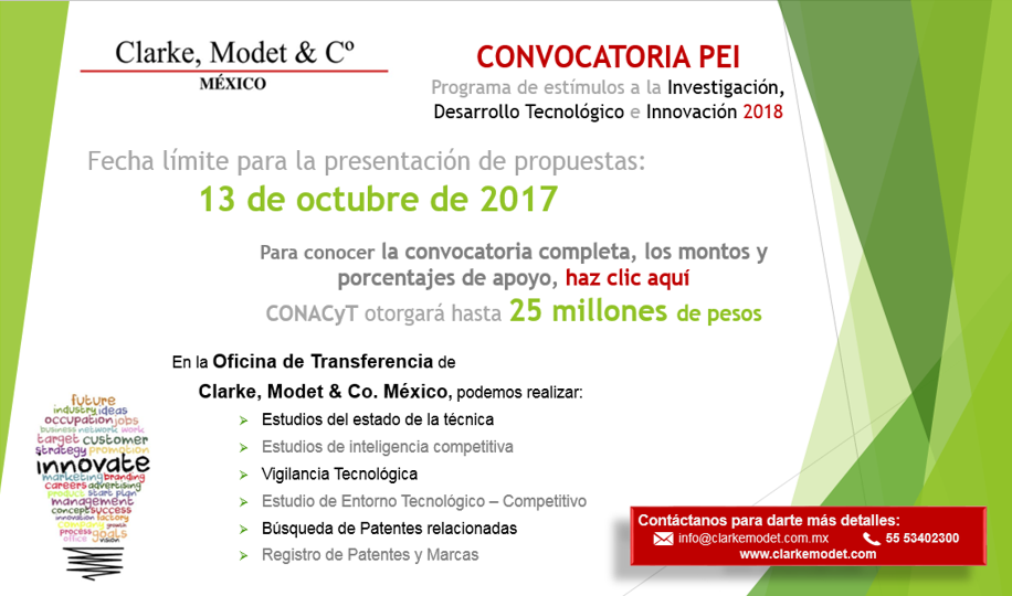 Convocatoria PEI