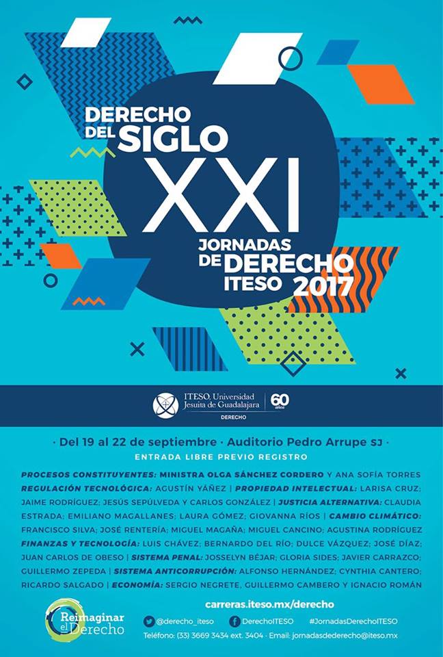 Derecho del Siglo – Jornadas de Derecho ITESO 2017